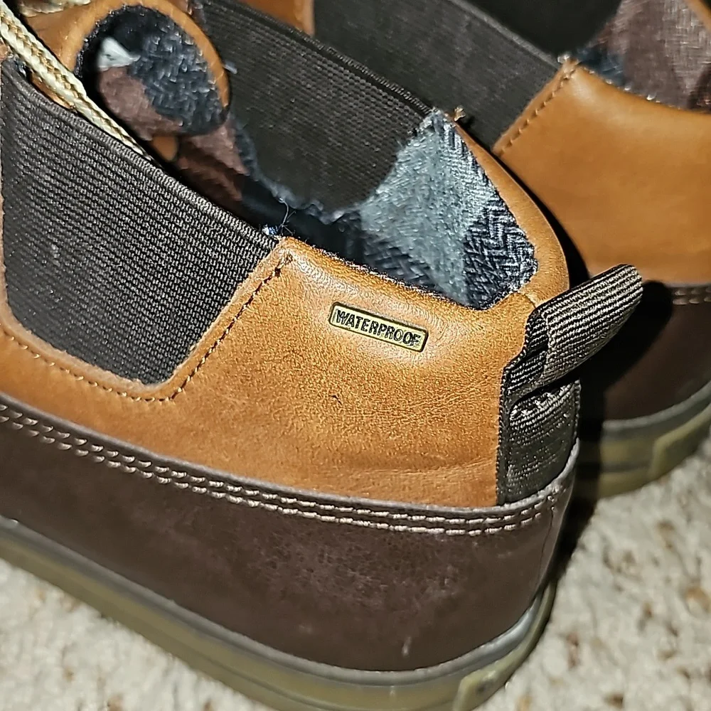 Sperry Top Sider Fowl Weather Chukka Brown Duck Boots
